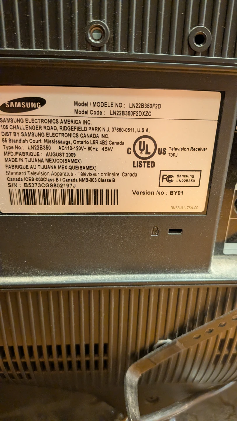 Samsung 22" HD Monitor - photo 3