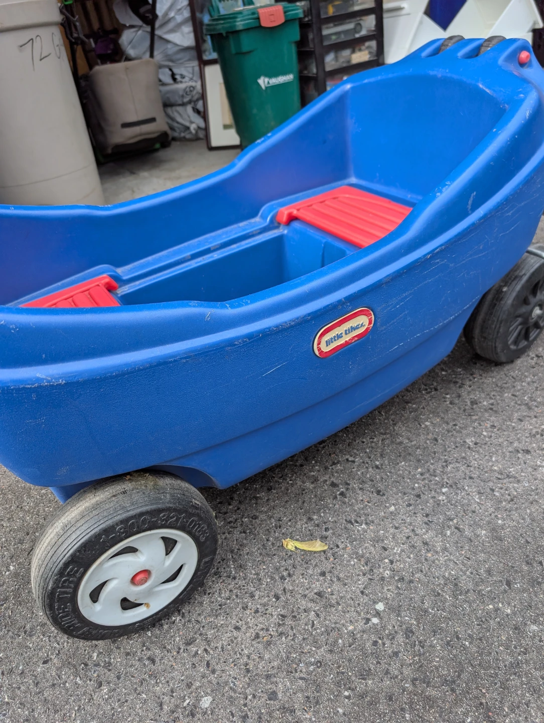 Little Tikes Blue Wagon - photo 2