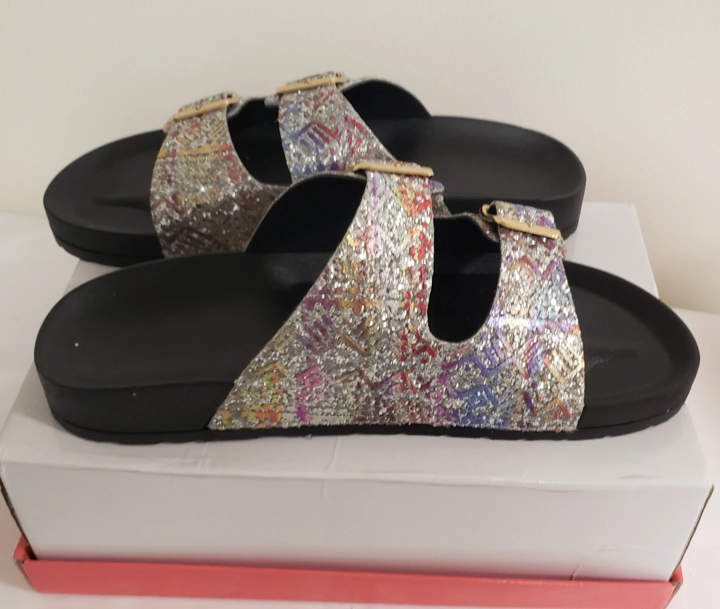 Brand new Women's Multicolor Sandals S 40 - photo 4