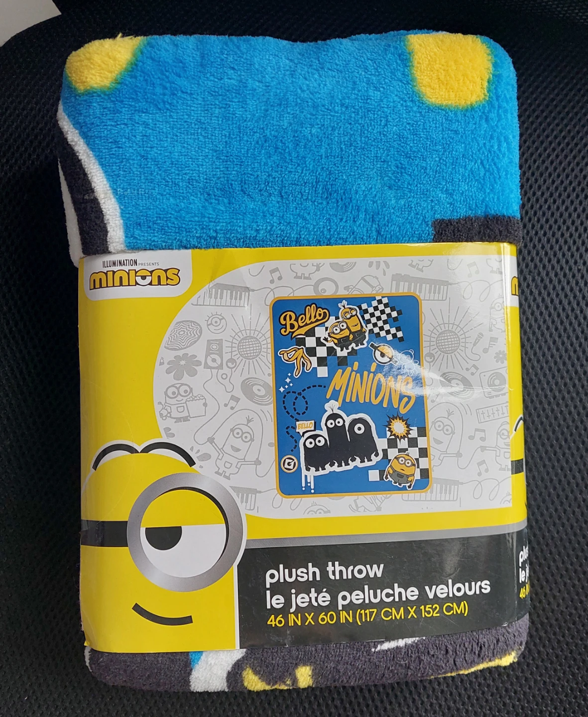 Minions Plush Throw Blanket 46" x 60"