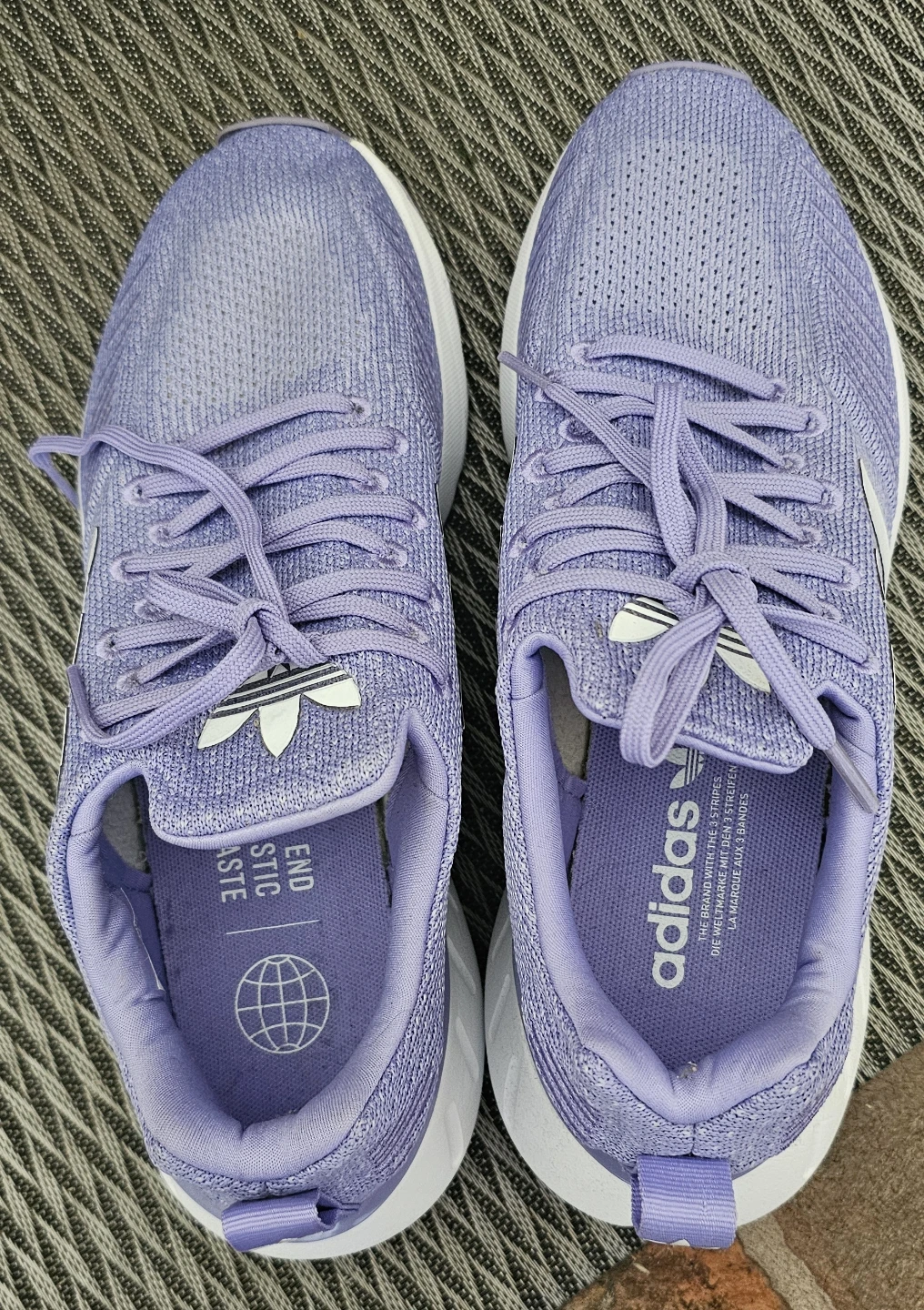 Adidas Swift Run 22 Women's Lavender Running Shoes - photo 5