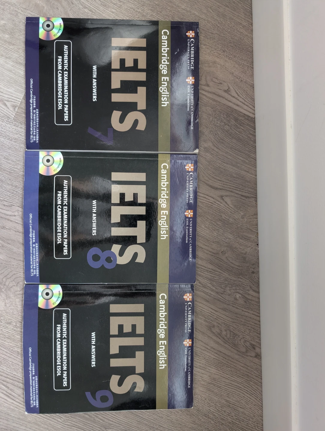 Cambridge IELTS Authentic Examination Papers 7, 8, 9