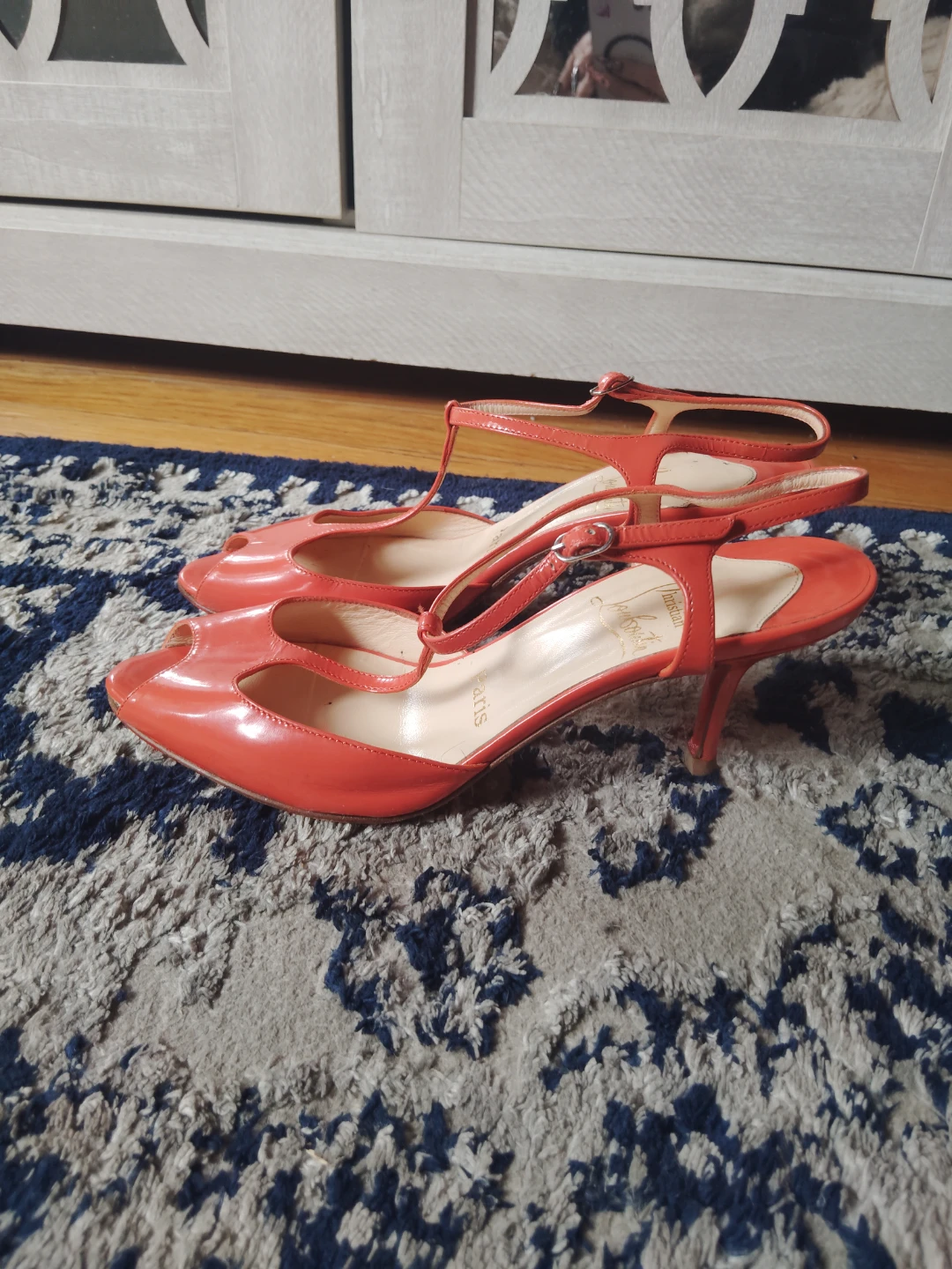 Christian Louboutin T-Strap Heels - photo 2