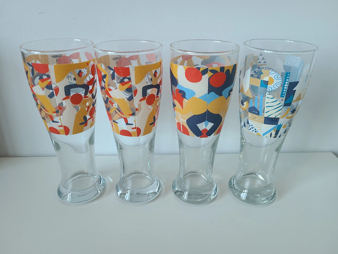 Limited Edition Belgian Moon Beer Glasses - Set of 4 - photo 2