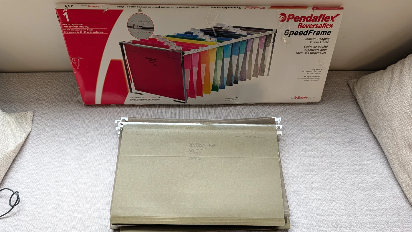 Pendaﬂex Reversaﬂex SpeedFrame Hanging Folder Frame