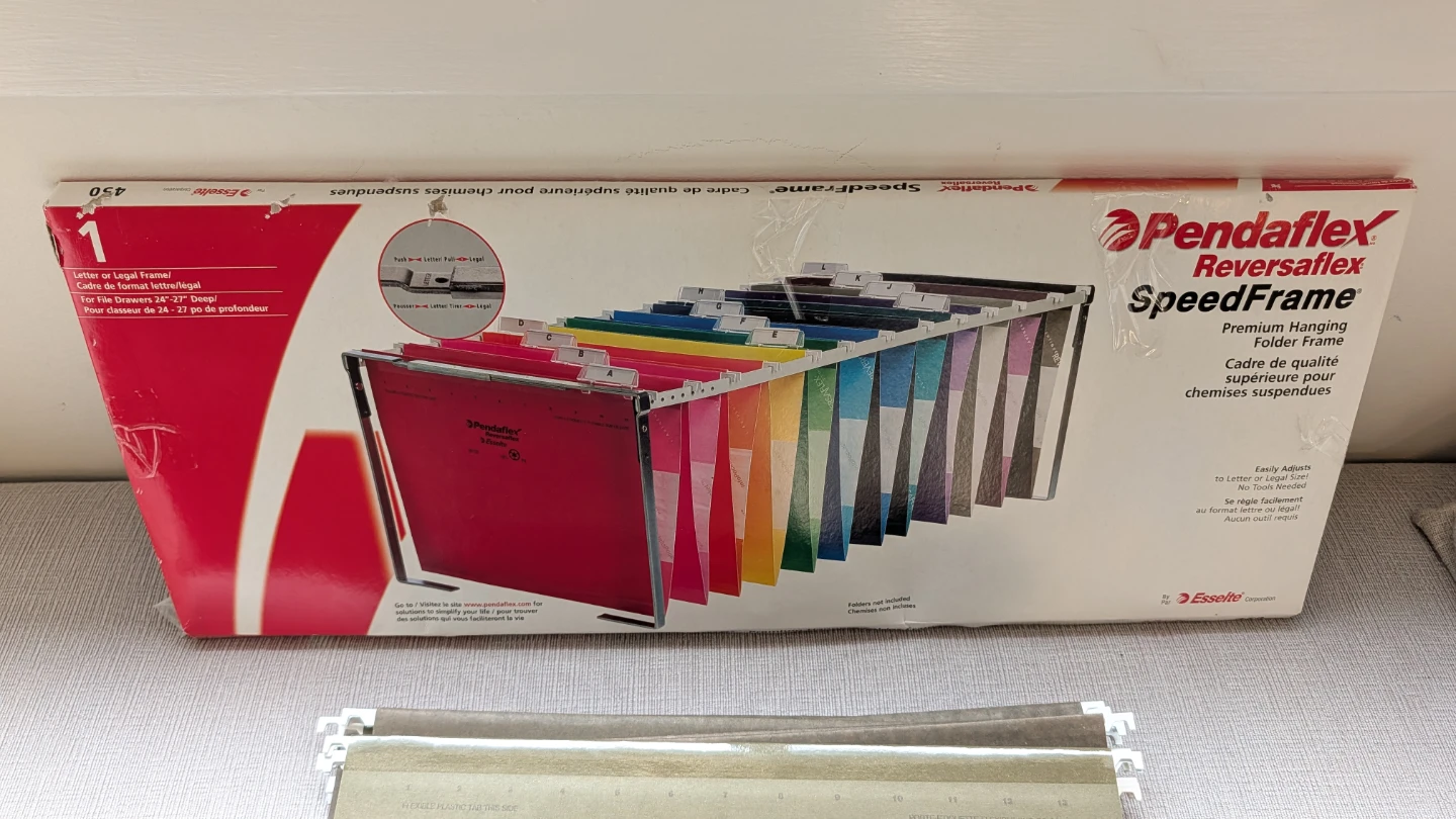 Pendaﬂex Reversaﬂex SpeedFrame Hanging Folder Frame - photo 2