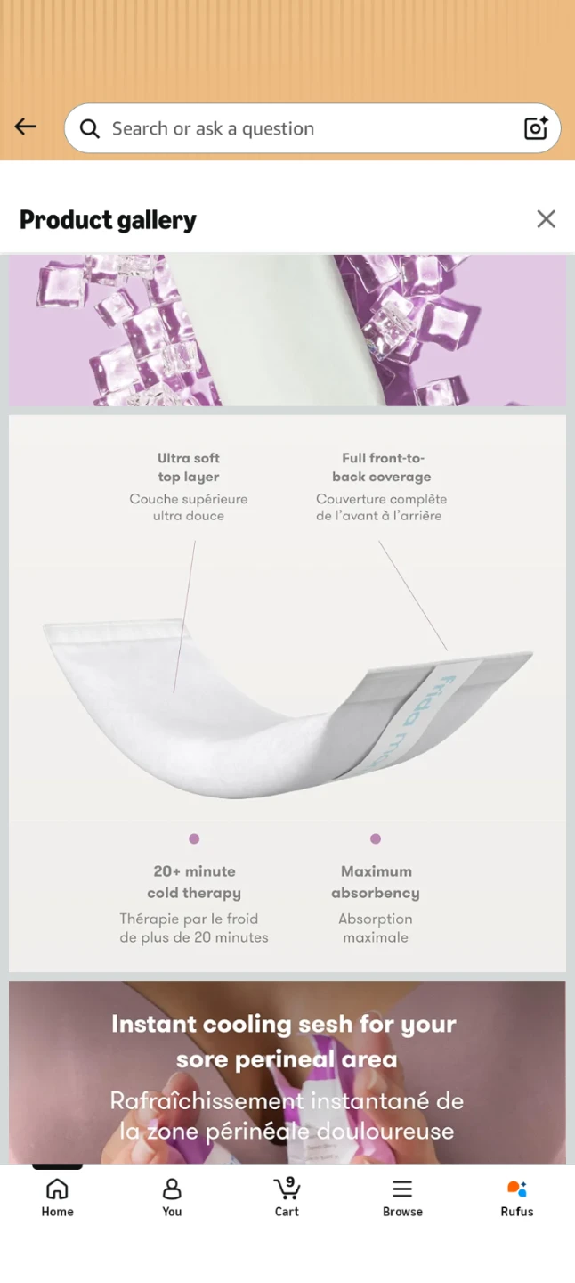 Frida Mom Instant Ice Maxi Pads - photo 2