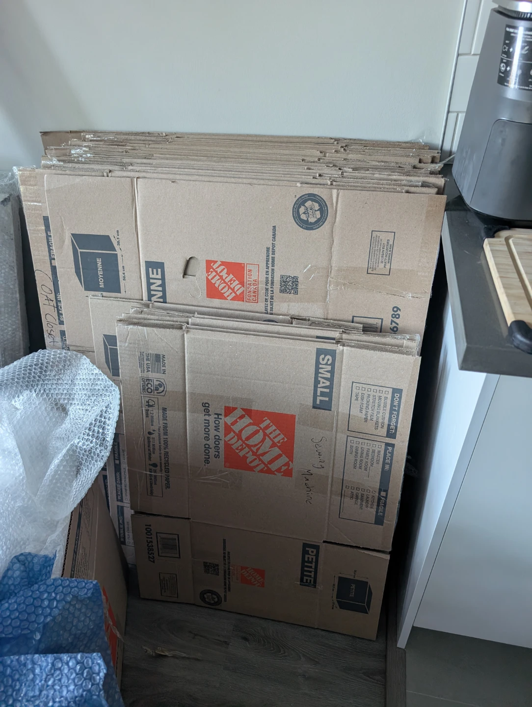 Home Depot Moving Boxes