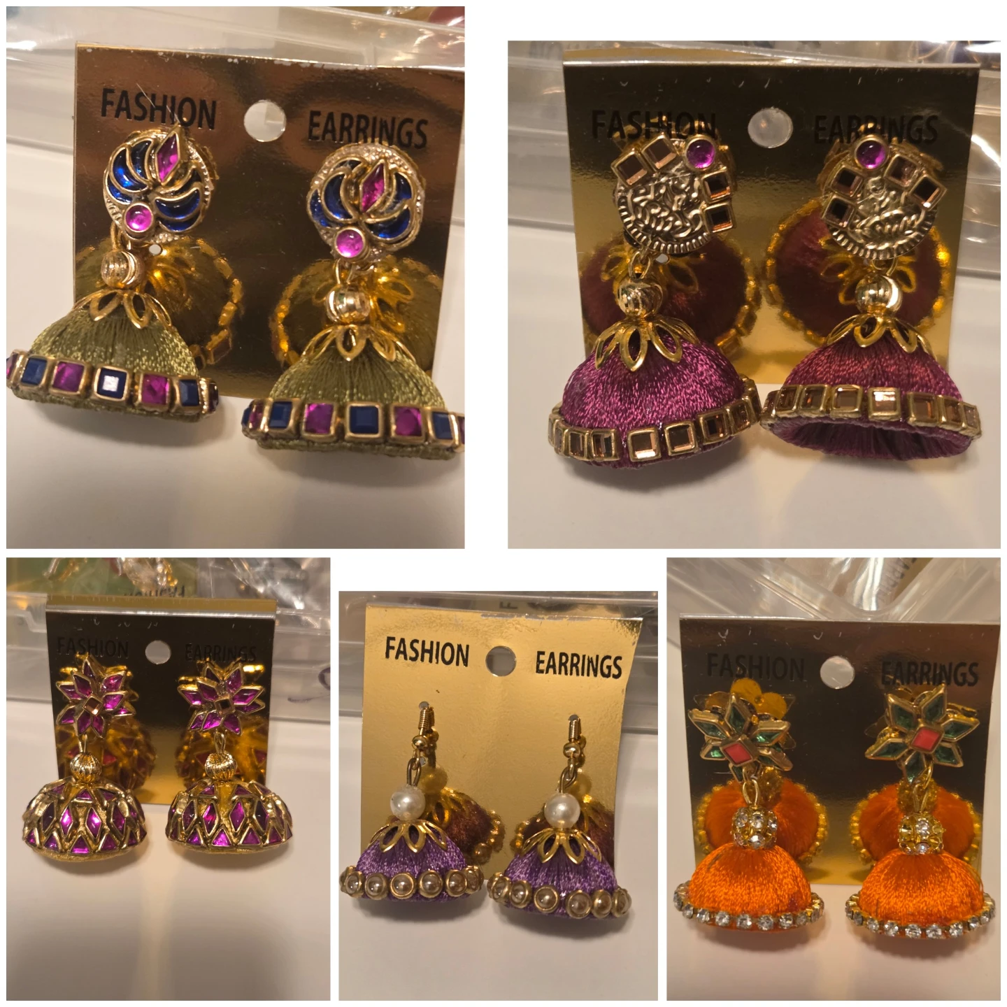 Fashion Earrings Jhumka Style