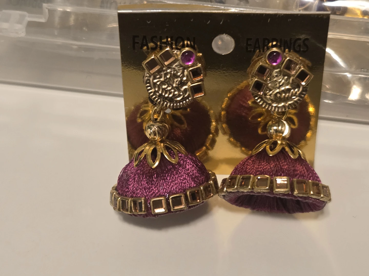 Fashion Earrings Jhumka Style - photo 3