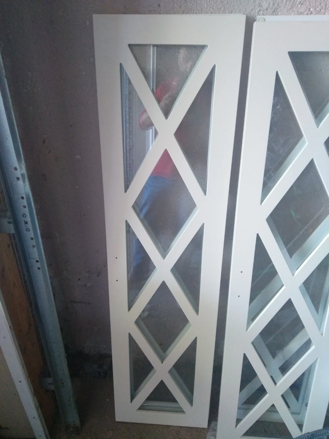 🆕 Brand New TRUporte Glass Bifold Closet Doors - 4 Panel Set - photo 3