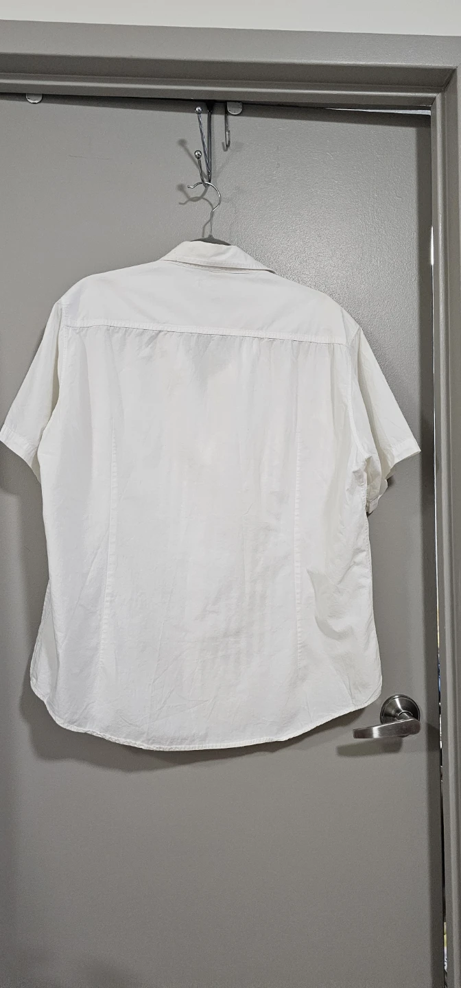J. Ferrar Modern Fit White Short Sleeve Button-Up Shirt - photo 4