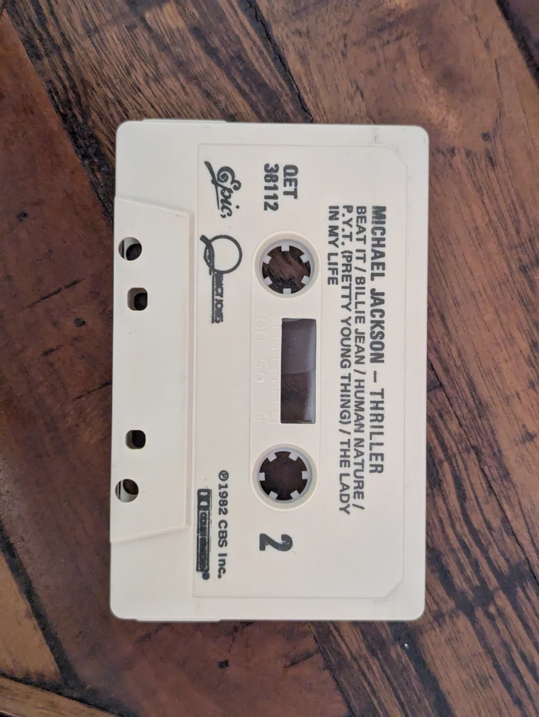Michael Jackson Thriller Cassette Tape - photo 5