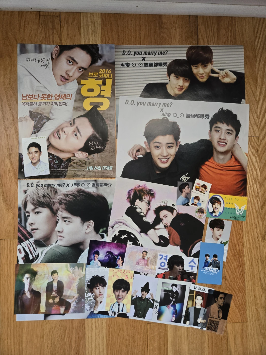 K-pop EXO D.O. Kyungsoo Hyung Poster Nature Republic Photocard