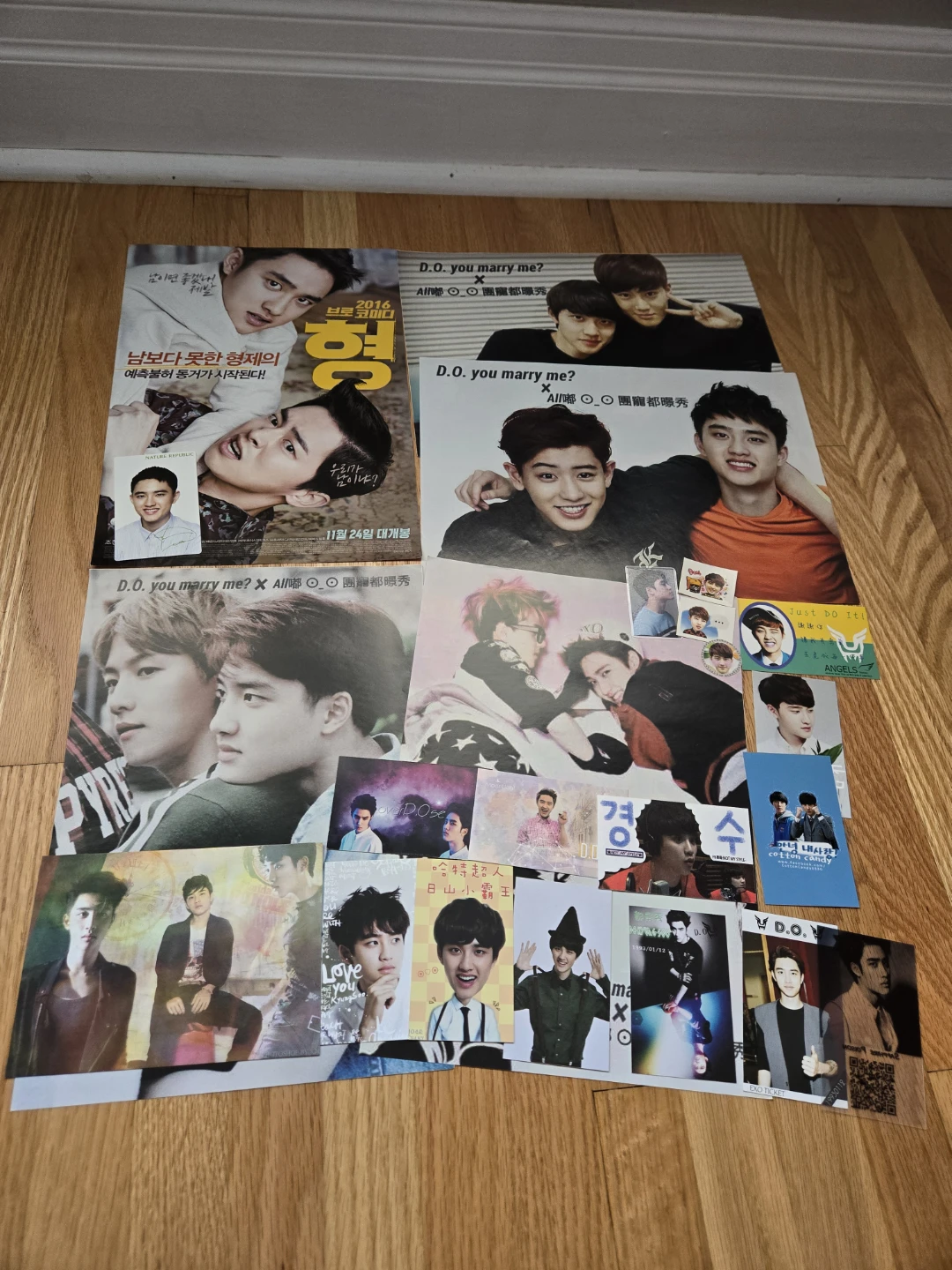 K-pop EXO D.O. Kyungsoo Hyung Poster Nature Republic Photocard - photo 2