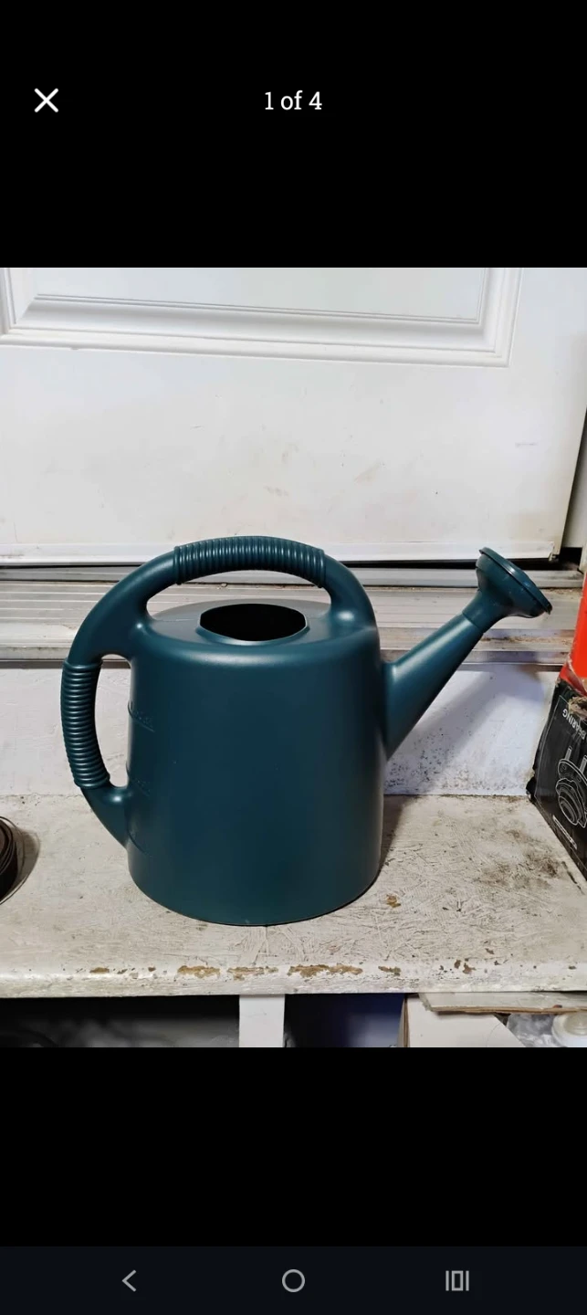 Green Watering Can