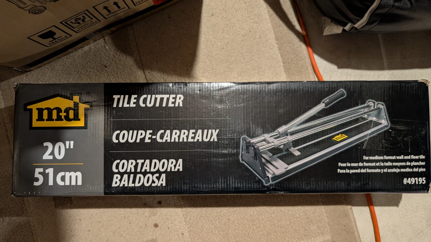 MD 20" (51cm) Tile Cutter