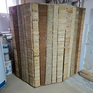 Woven Basket Room Divider