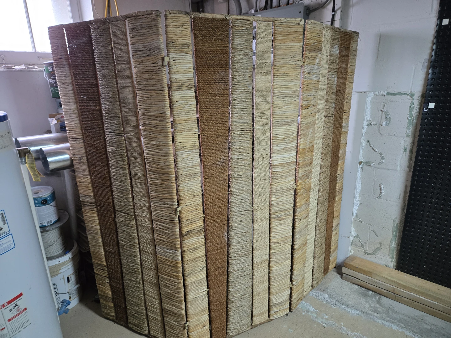 Woven Basket Room Divider - photo 2