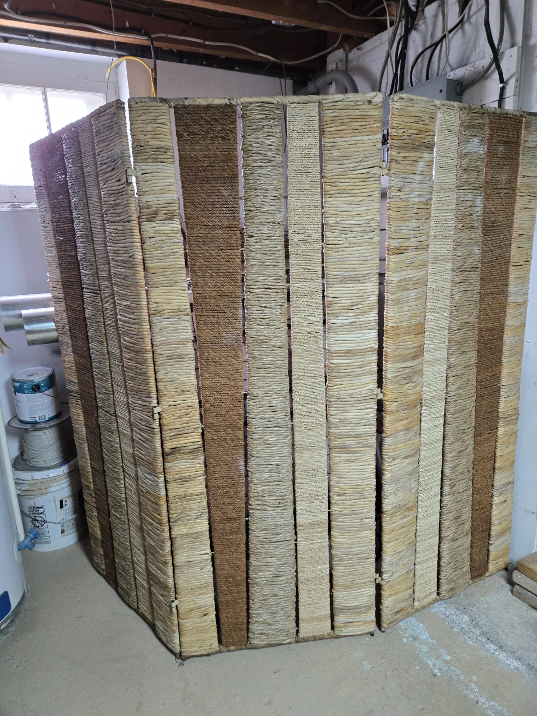Woven Basket Room Divider - photo 3