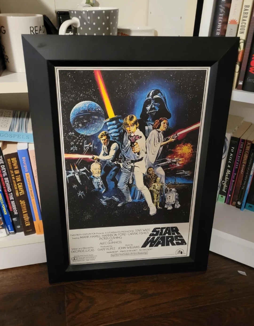 Framed Star Wars Movie Poster