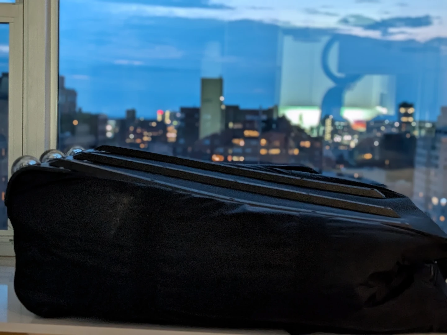 Black XL Rolling Duffel Bag - photo 4
