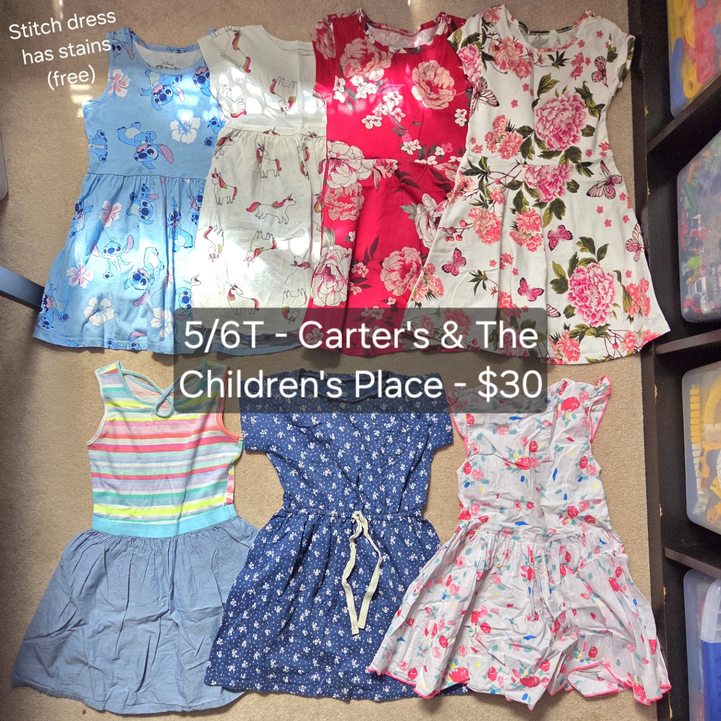 Girls' Dresses - 5T/6T - Carter's & The Children's Place