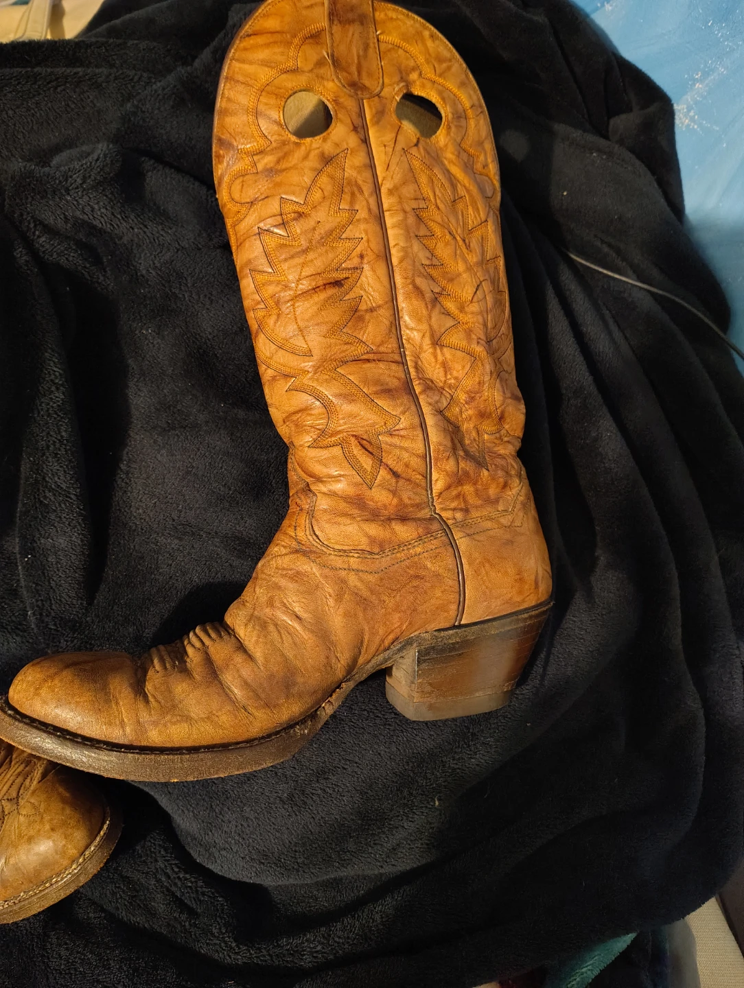 Brown Leather Cowboy Boots - photo 3