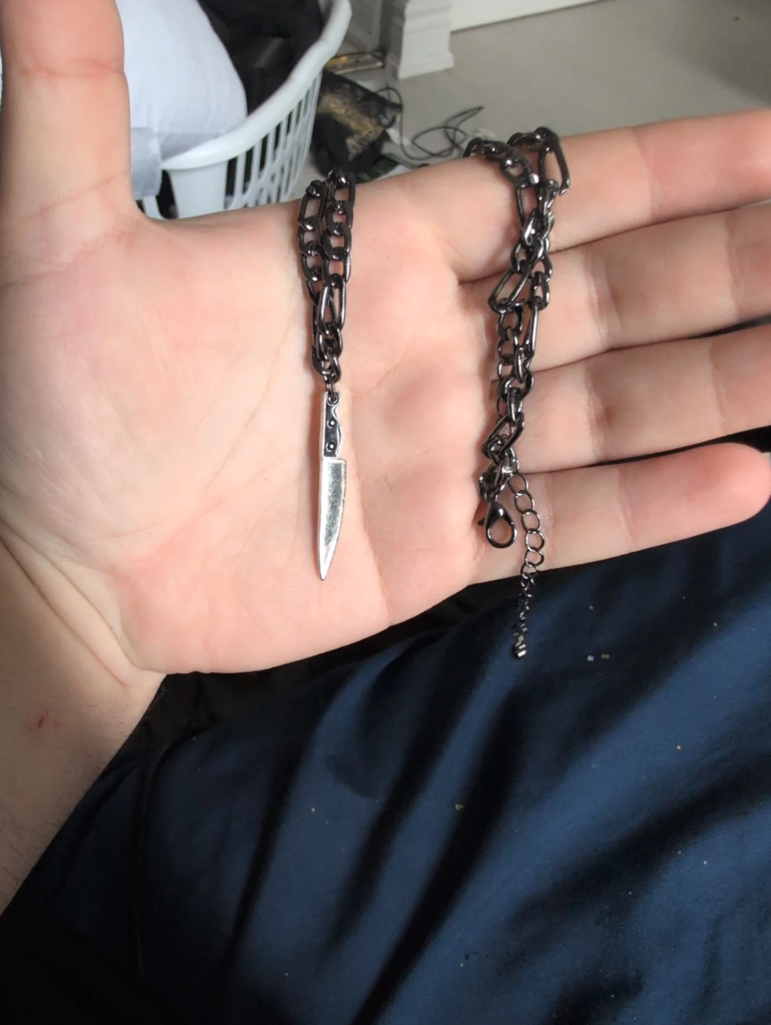 Knife Pendant Necklace - photo 2