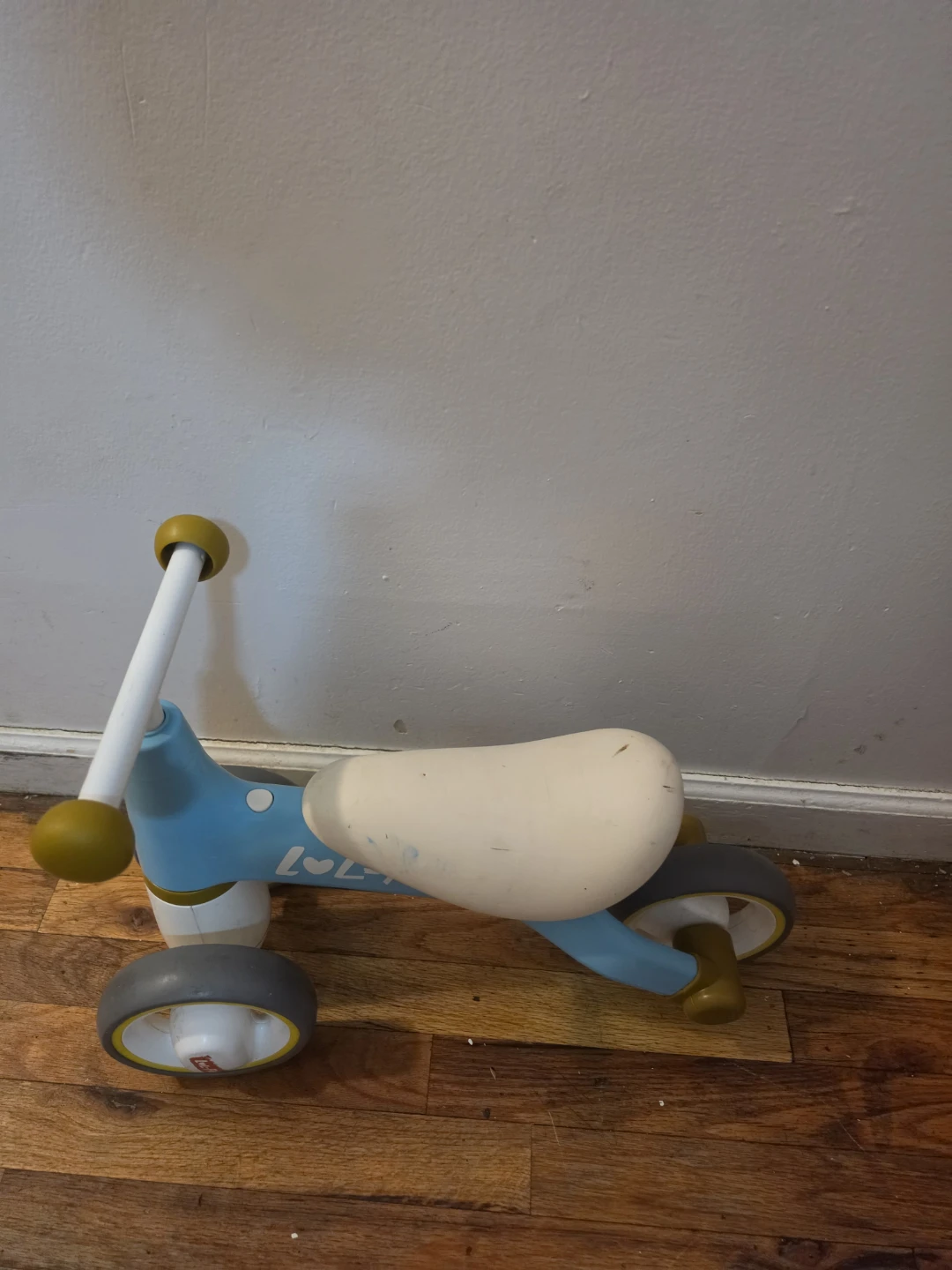 Blue and White Balance Bike - photo 2
