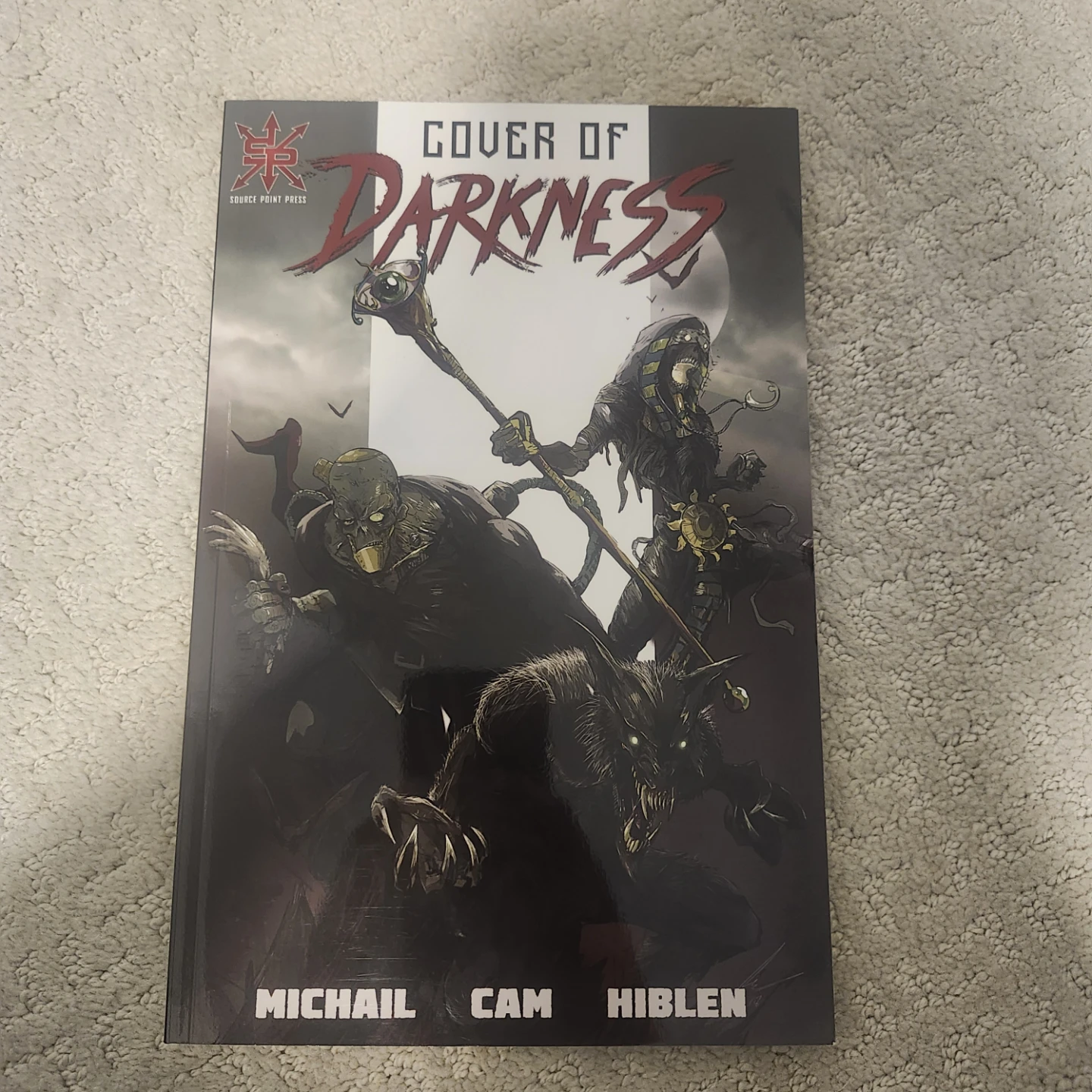 Cover of Darkness Graphic Novel - Signed