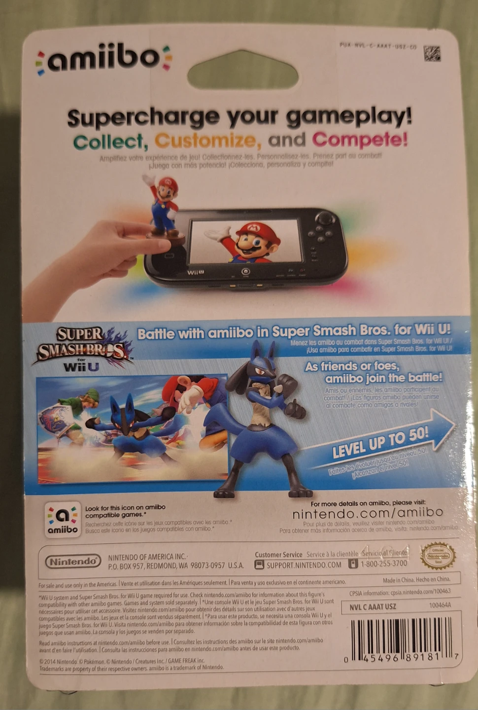 Nintendo Amiibo Super Smash Bros. Lucario - photo 2
