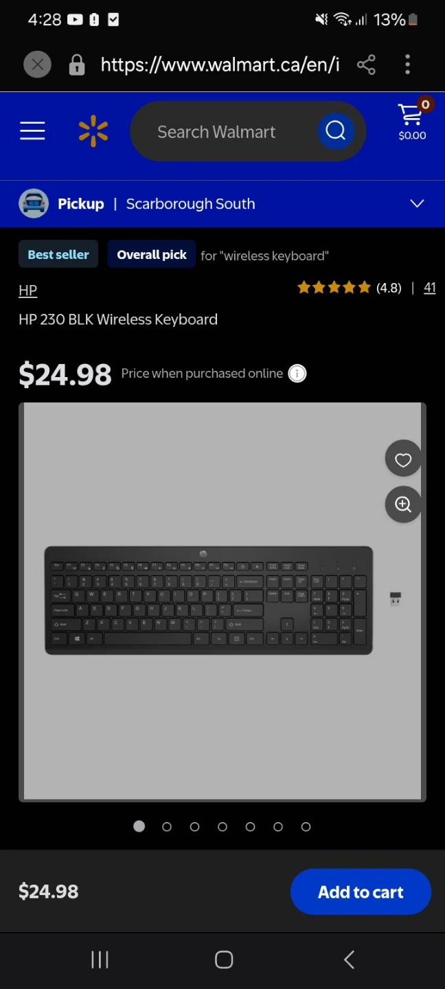Hp Bluetooth keyboard - photo 2