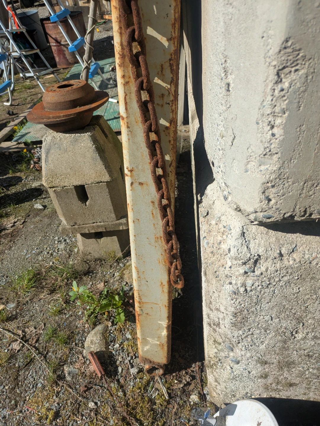 Used Metal boom lift attachment - photo 2