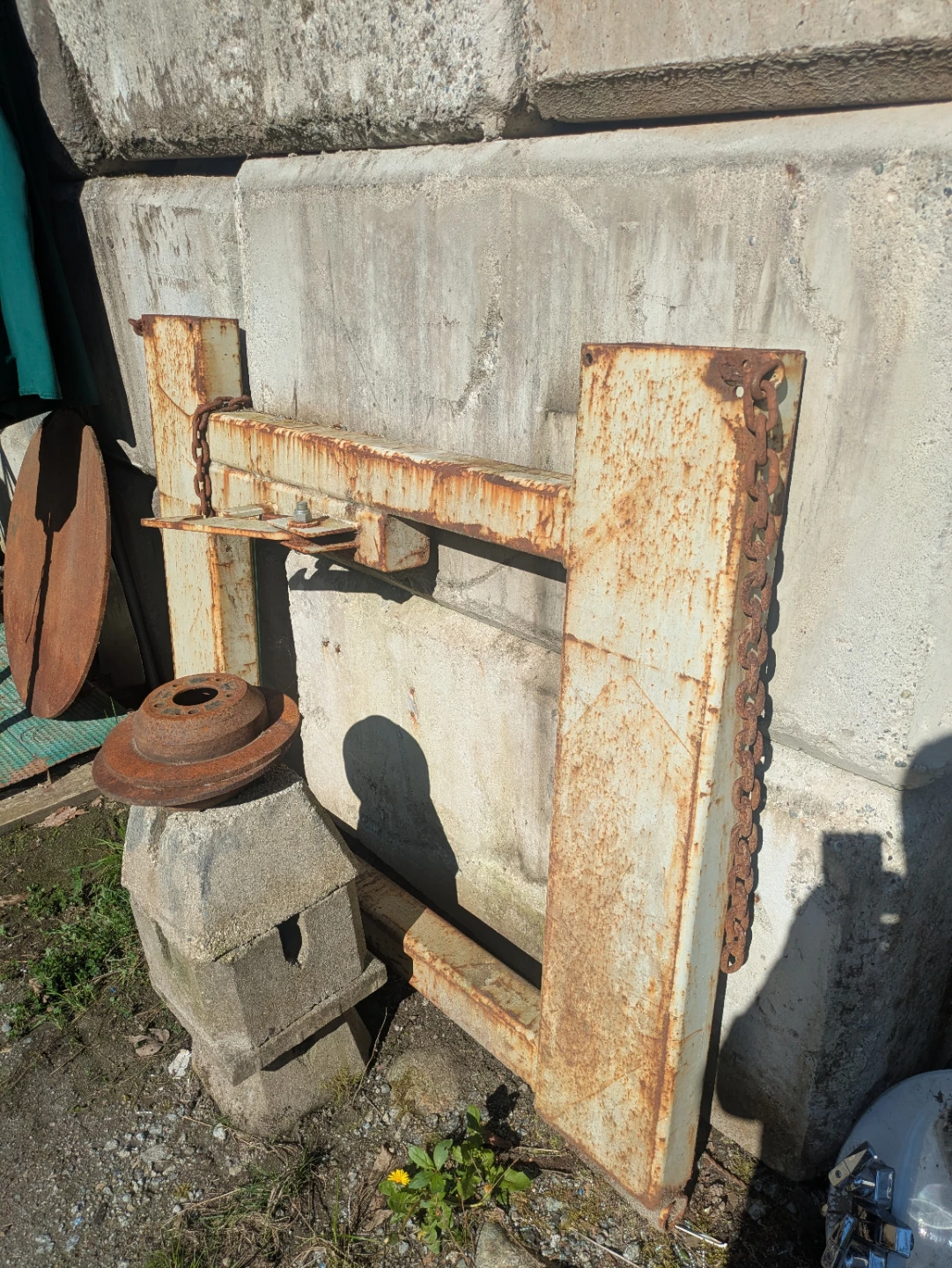 Used Metal boom lift attachment - photo 4