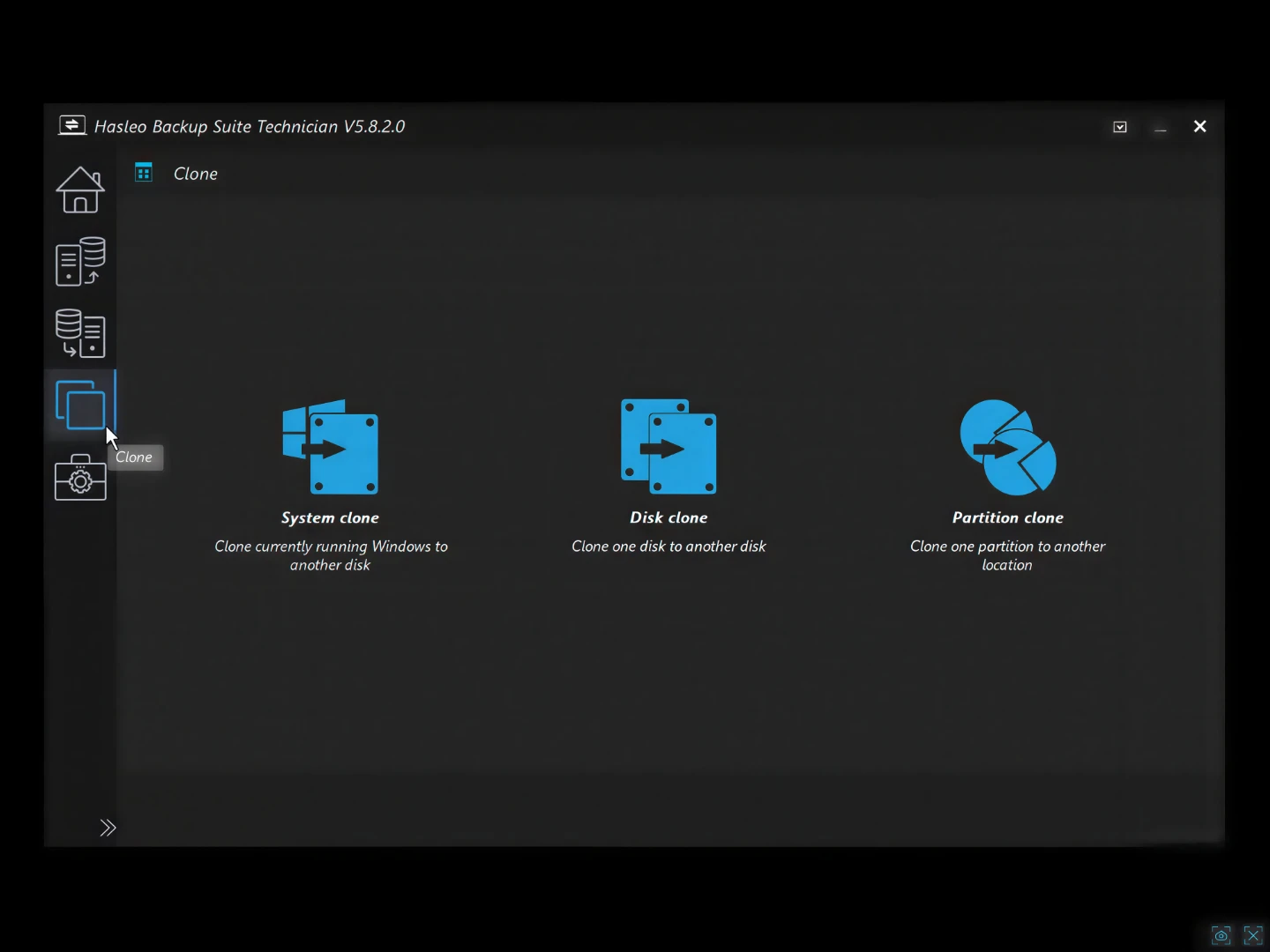 Hasleo Backup Suite Technician Bootable DVD - photo 5
