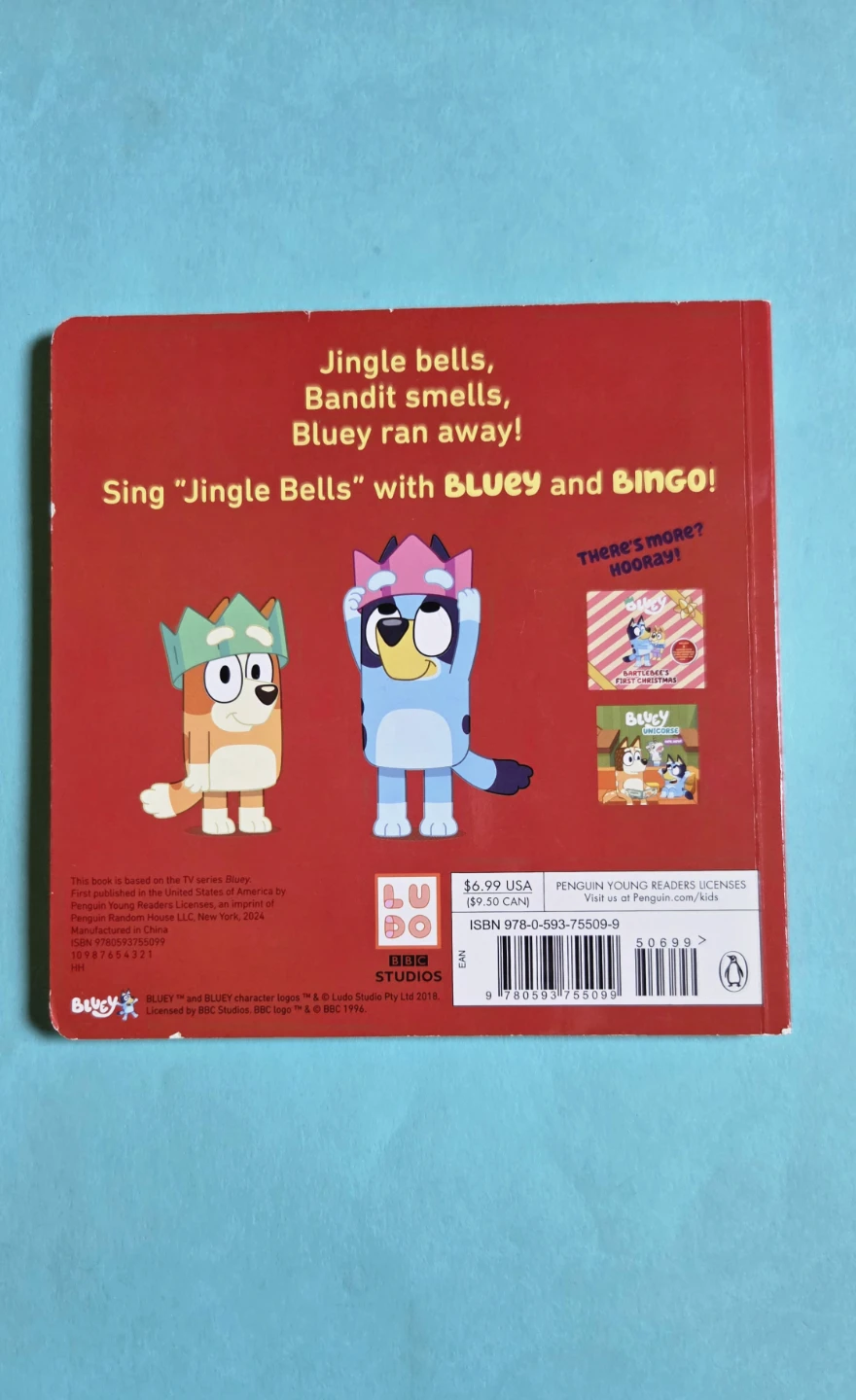 Bluey Jingle Bells Board Book - photo 2