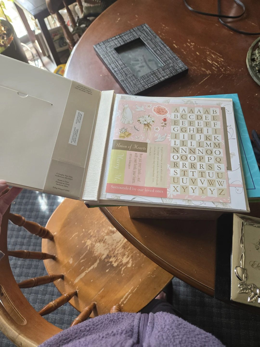 Imagine That Wedding Scrapbook Album 8" x 8" - photo 3