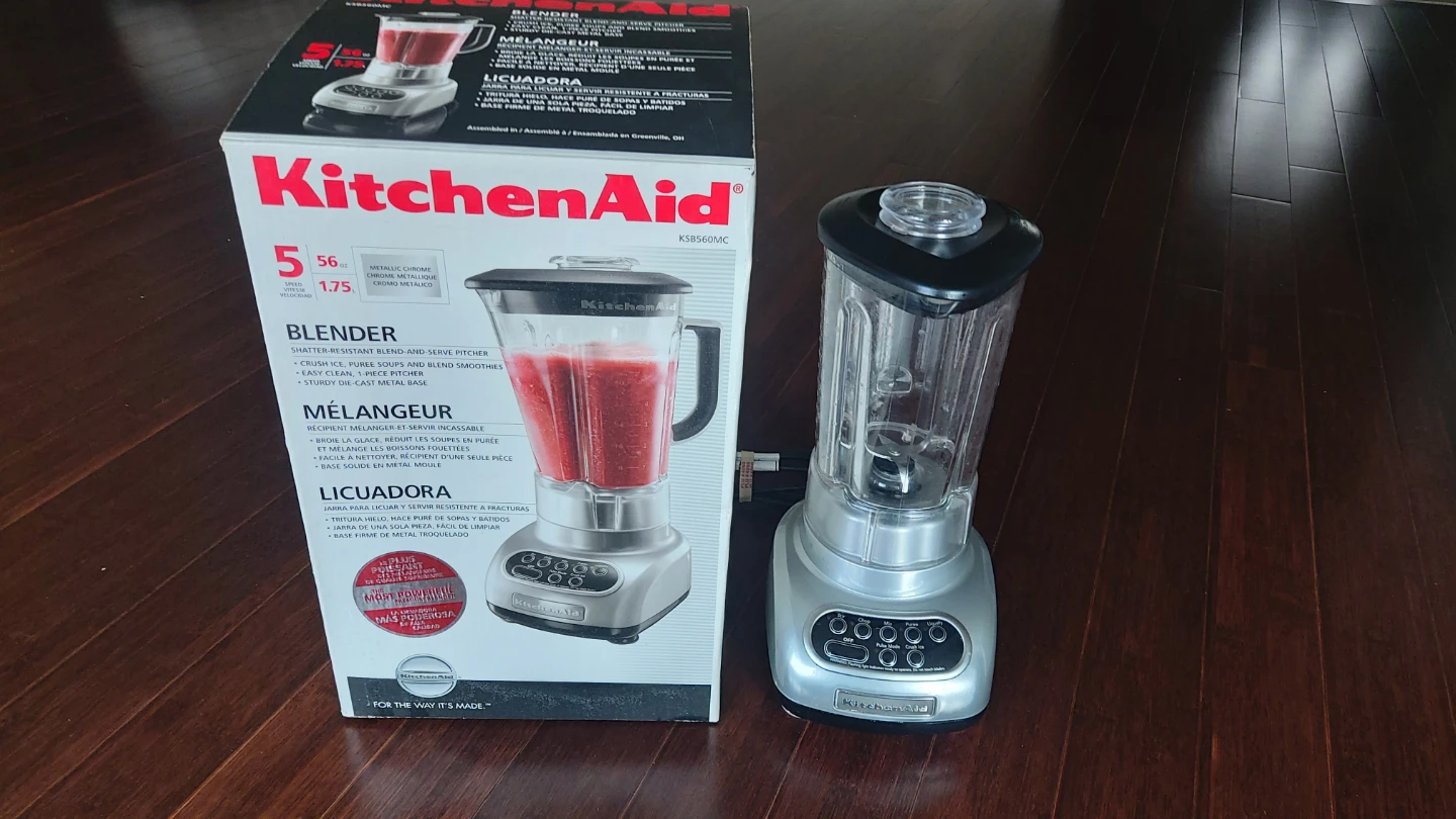 KitchenAid 5-Speed Blender KSB560MC Metallic Chrome