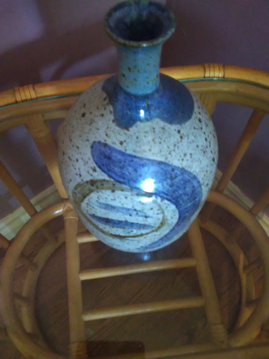 Vase. Vintage Art Pottery. One of a kind. Exc. Condition.
