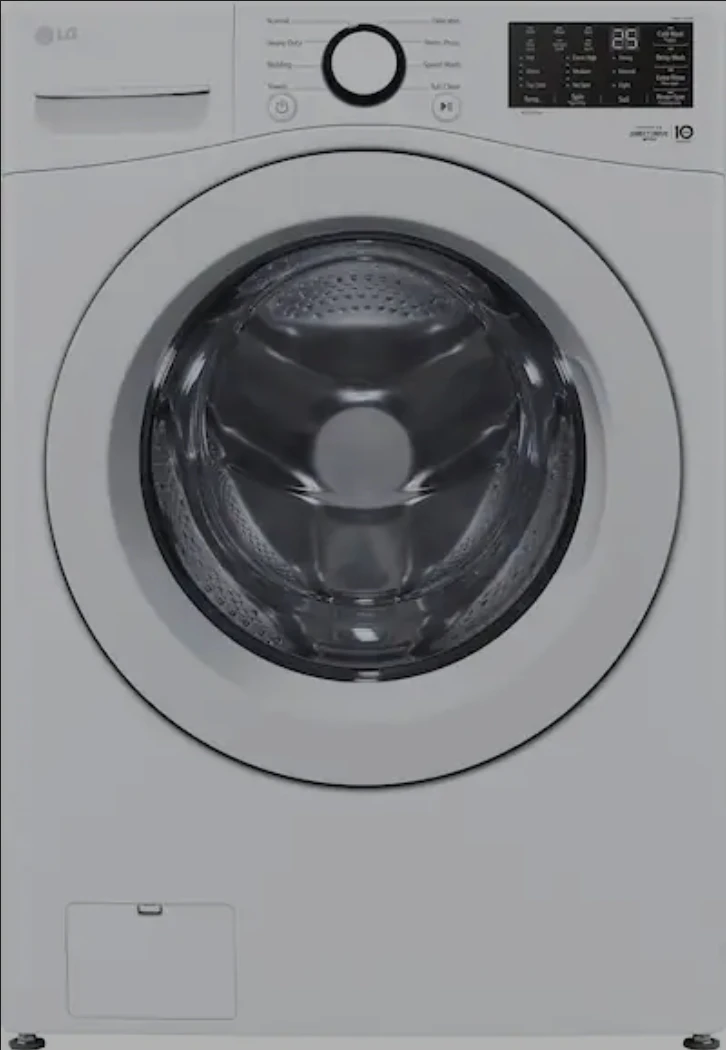 LG White Front Load Washing Machine and Dryer