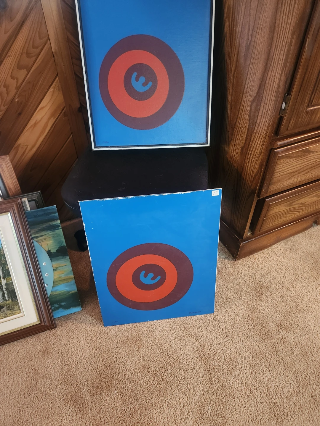 Framed Abstract Art Prints - Murray 73 - 53/200