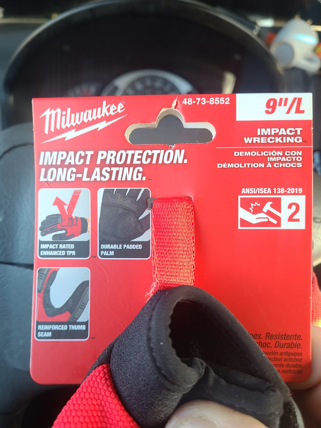 Milwaukee Impact Wrecking Gloves - photo 2