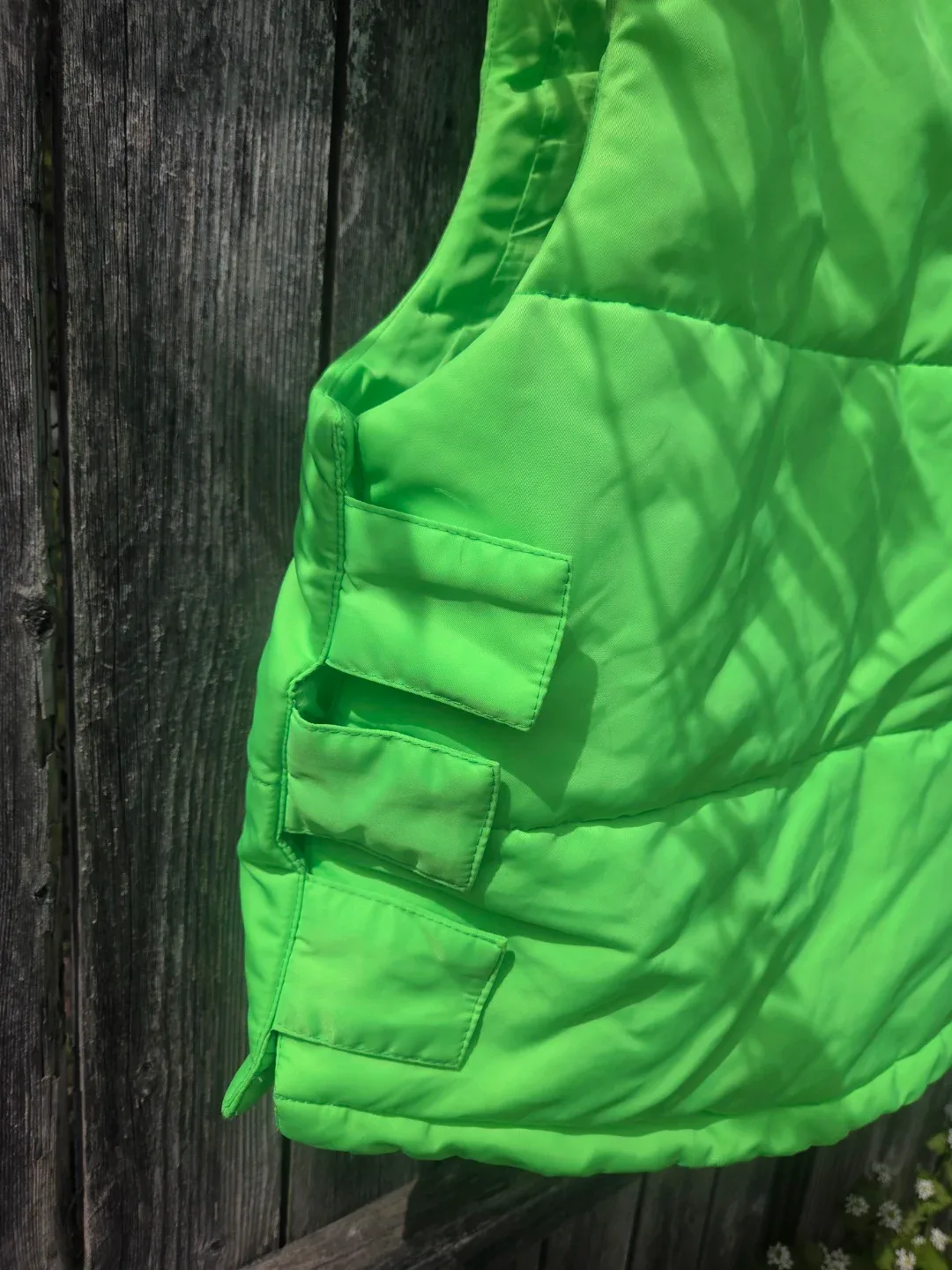 NOVA MEN Puffer Vest - Neon Green - photo 3