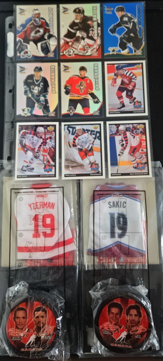 Vintage McDonald's NHL Hockey Lot, Factory Sealed