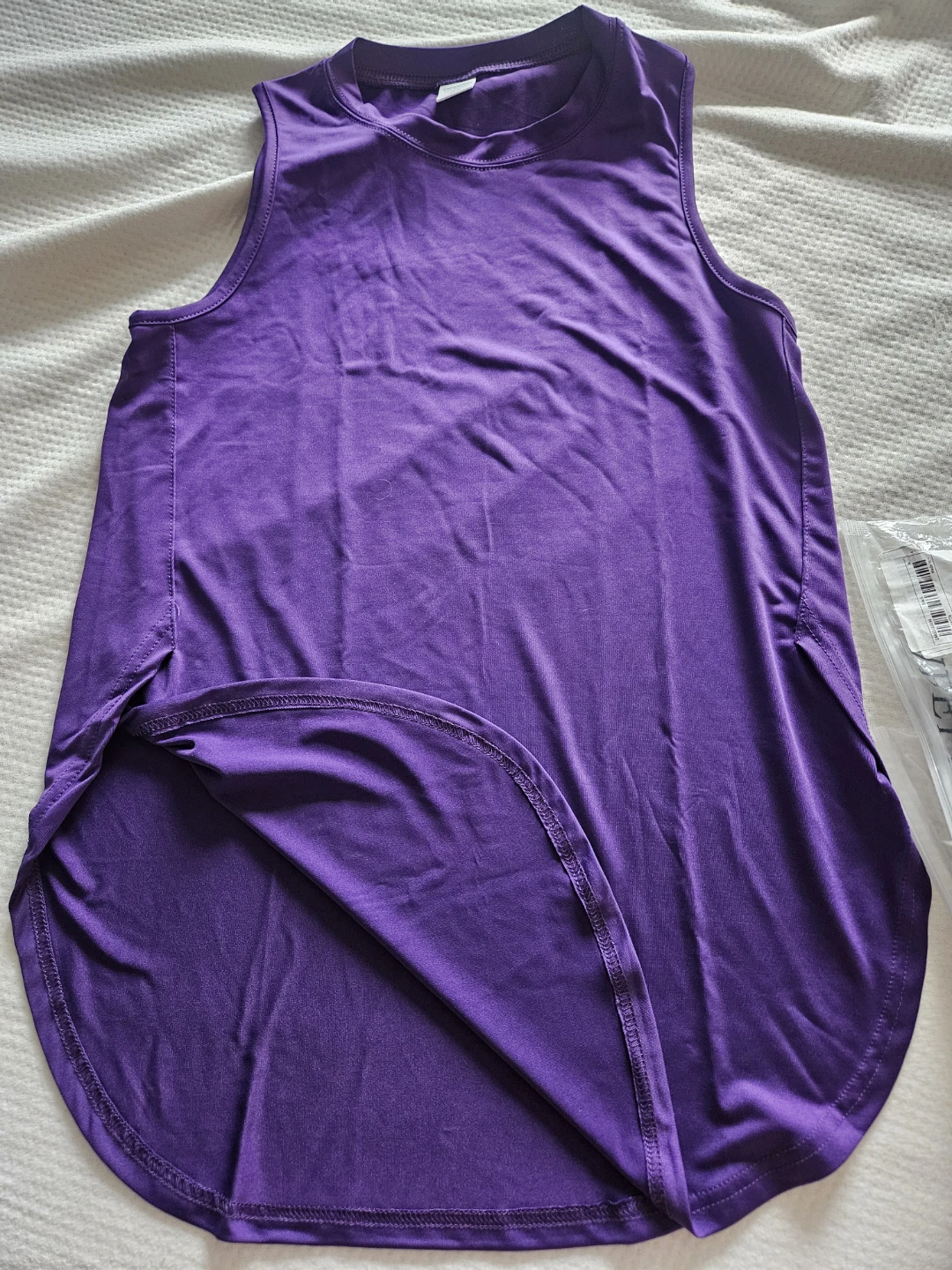 Purple Sleeveless Tank Top - Size M - photo 2