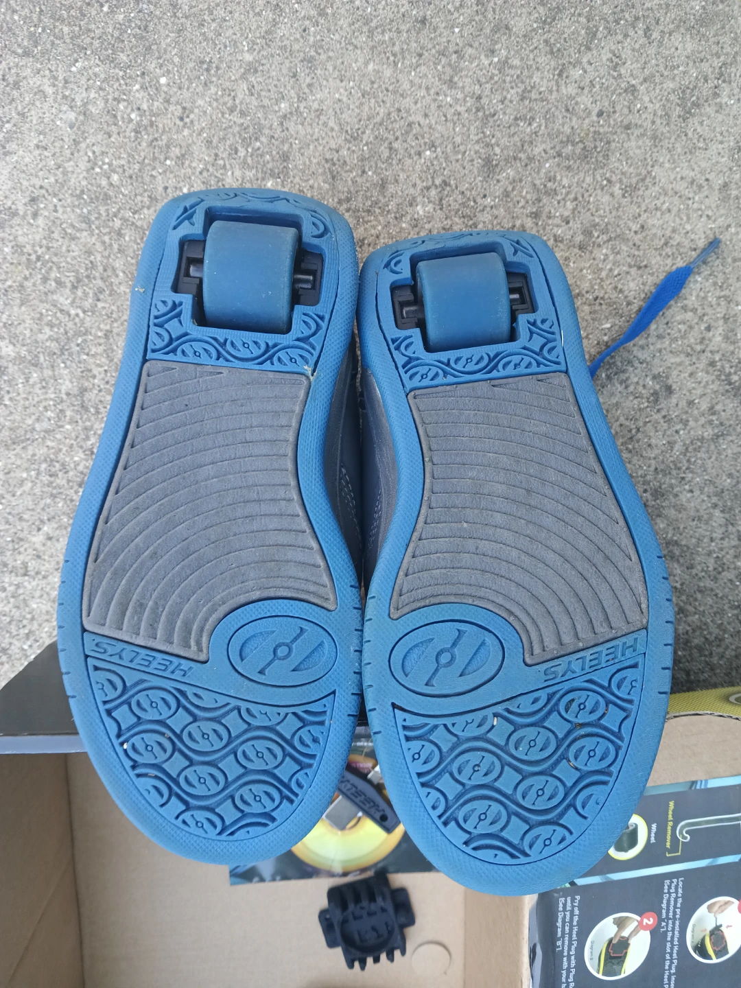 Heelys Grey & Blue Roller Shoes - photo 4
