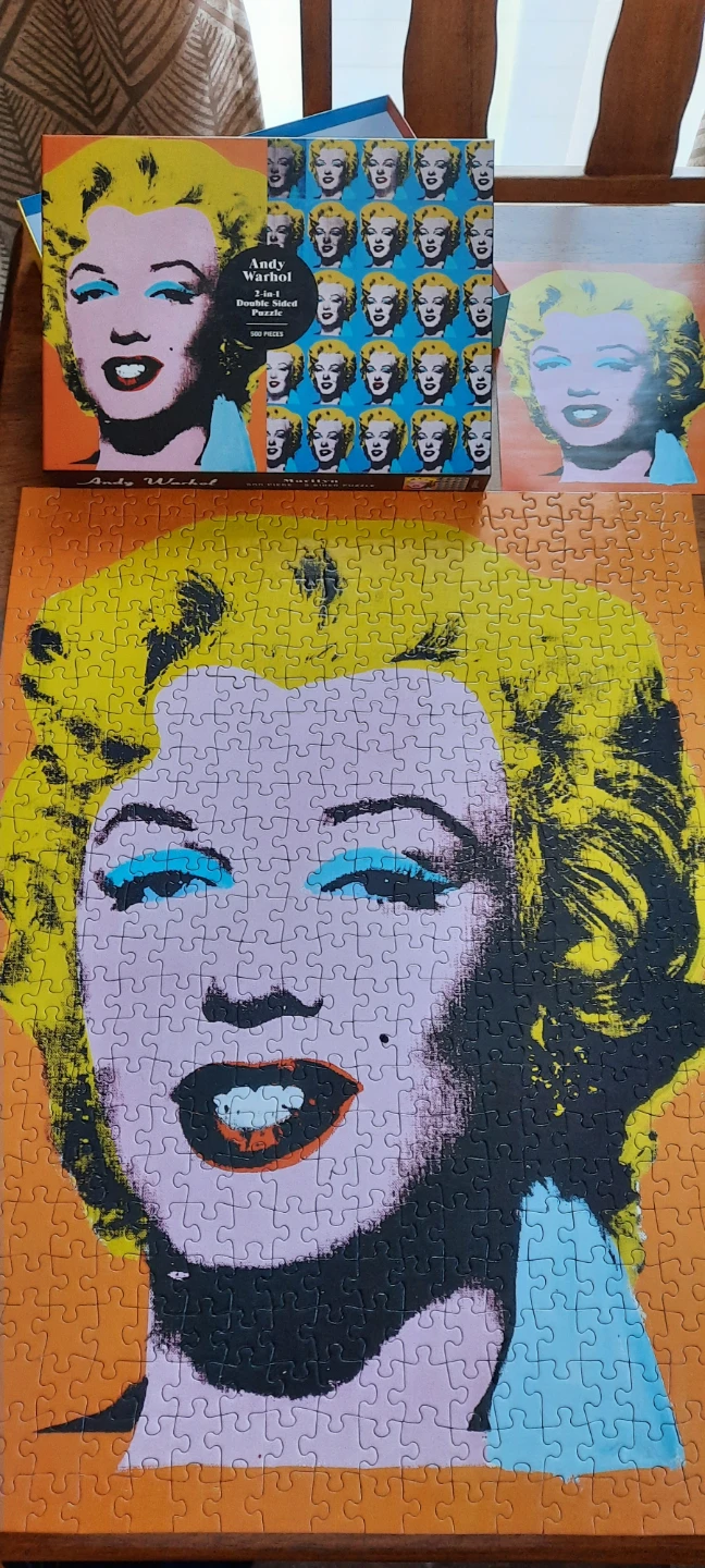 Double-Sided "Marilyn" Puzzle. Galison, 500pc. - photo 2