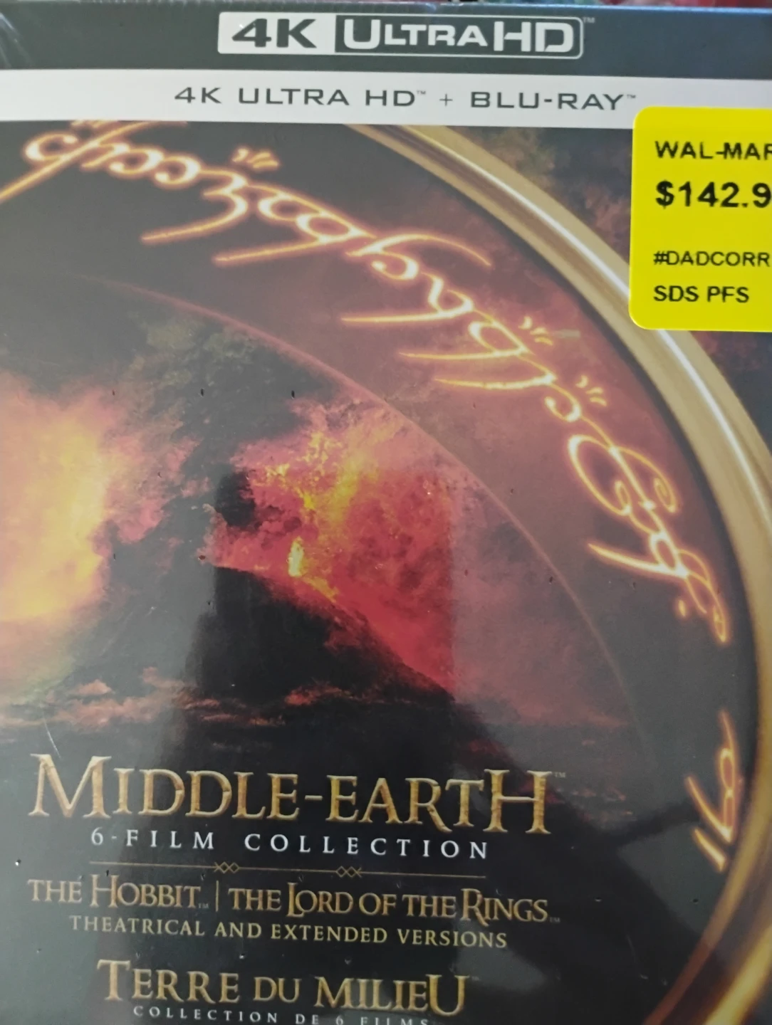 Middle-Earth 6-Film Collection 4K UHD + Blu-Ray