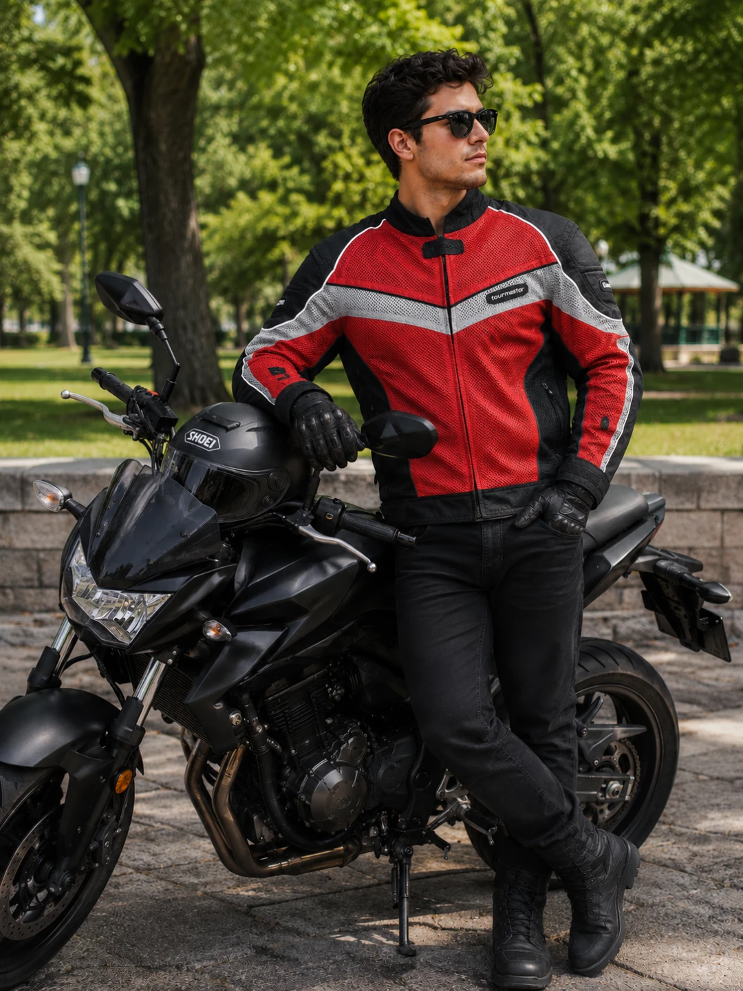 Tourmaster Intake Series 2 Jacket - Red/Black